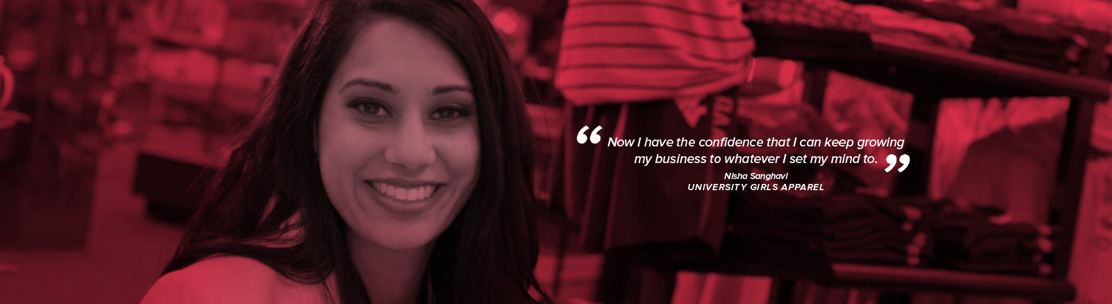 Nisha Sanghavl - University Girls Apparel