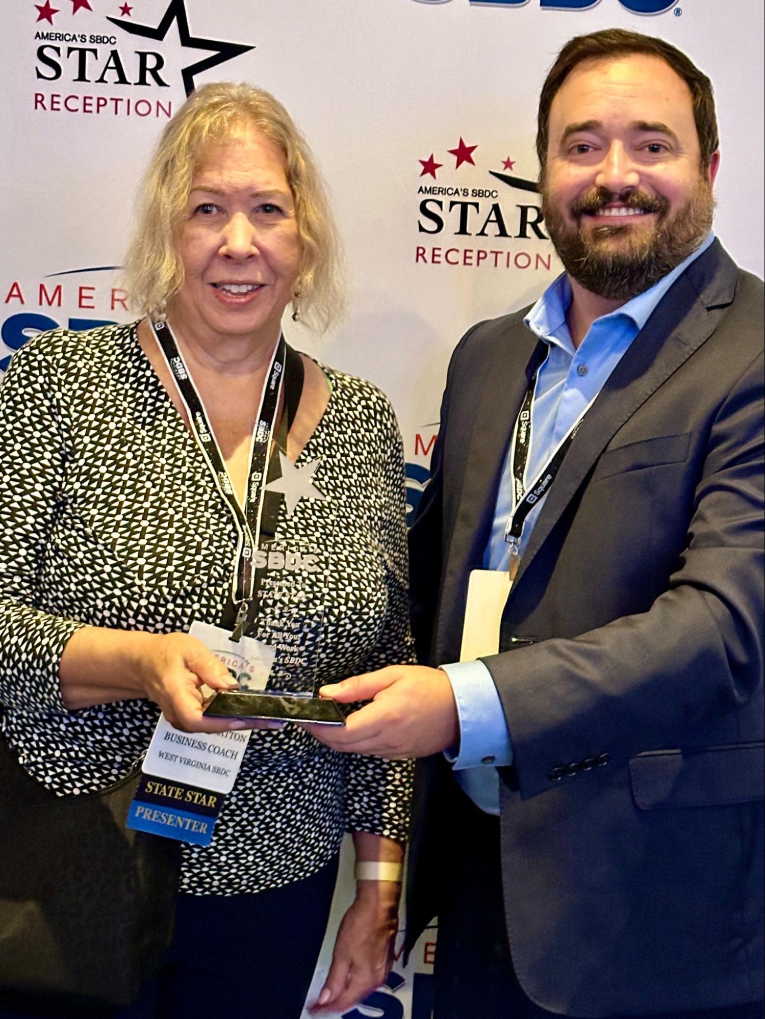 West Virginia SBDC Business Coach Sharon Stratton named State Star