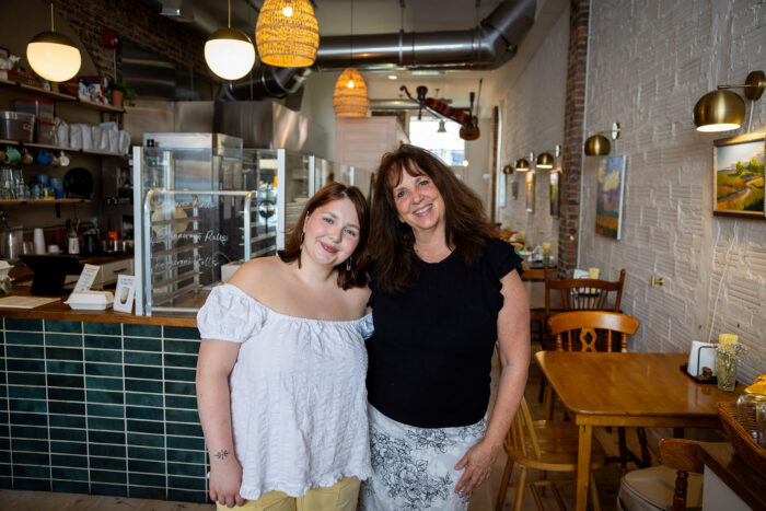 Nola Todd and WV SBDC Business Coach, Julia Moran